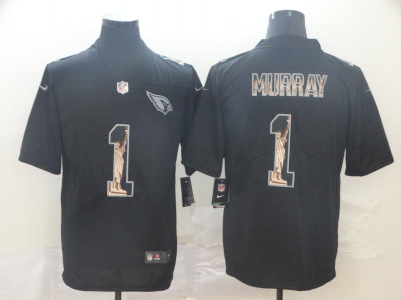 Men Arizona Cardinals #1 Murray Black Nike Goddess fashion Edition NFL Jerseys->denver broncos->NFL Jersey